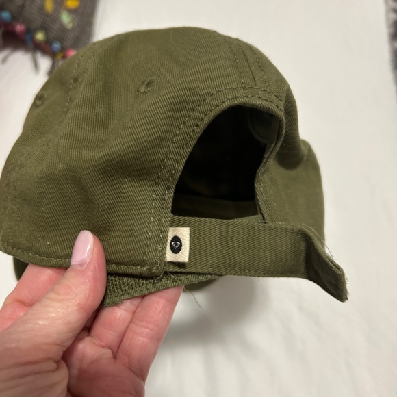 NWOT! Women's Roxy Olive/Pink Embroidered Ball Cap - -O/S - Picture 8 of 9